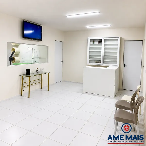 Recepção da Ame Mais Clínica Veterinária Popular